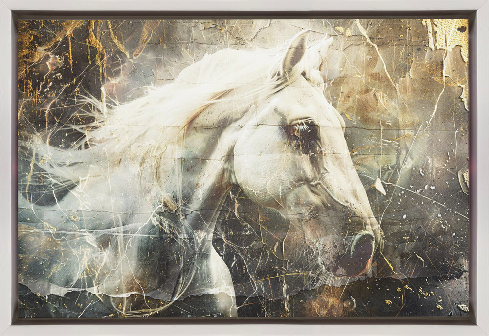 Horse Animal Vintage Art Illustration Wallart 08