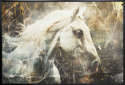 Horse Animal Vintage Art Illustration Wallart 08